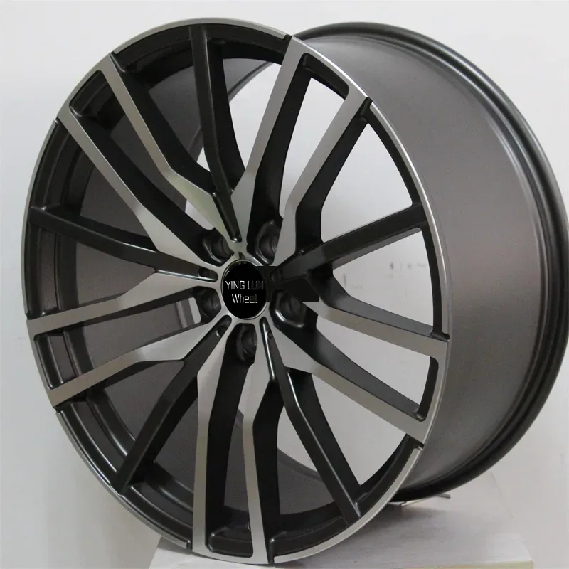 20 Inch 5x112 Multi Spoke Aluminum Wheel — 20"  ·  5x112  ·  cast