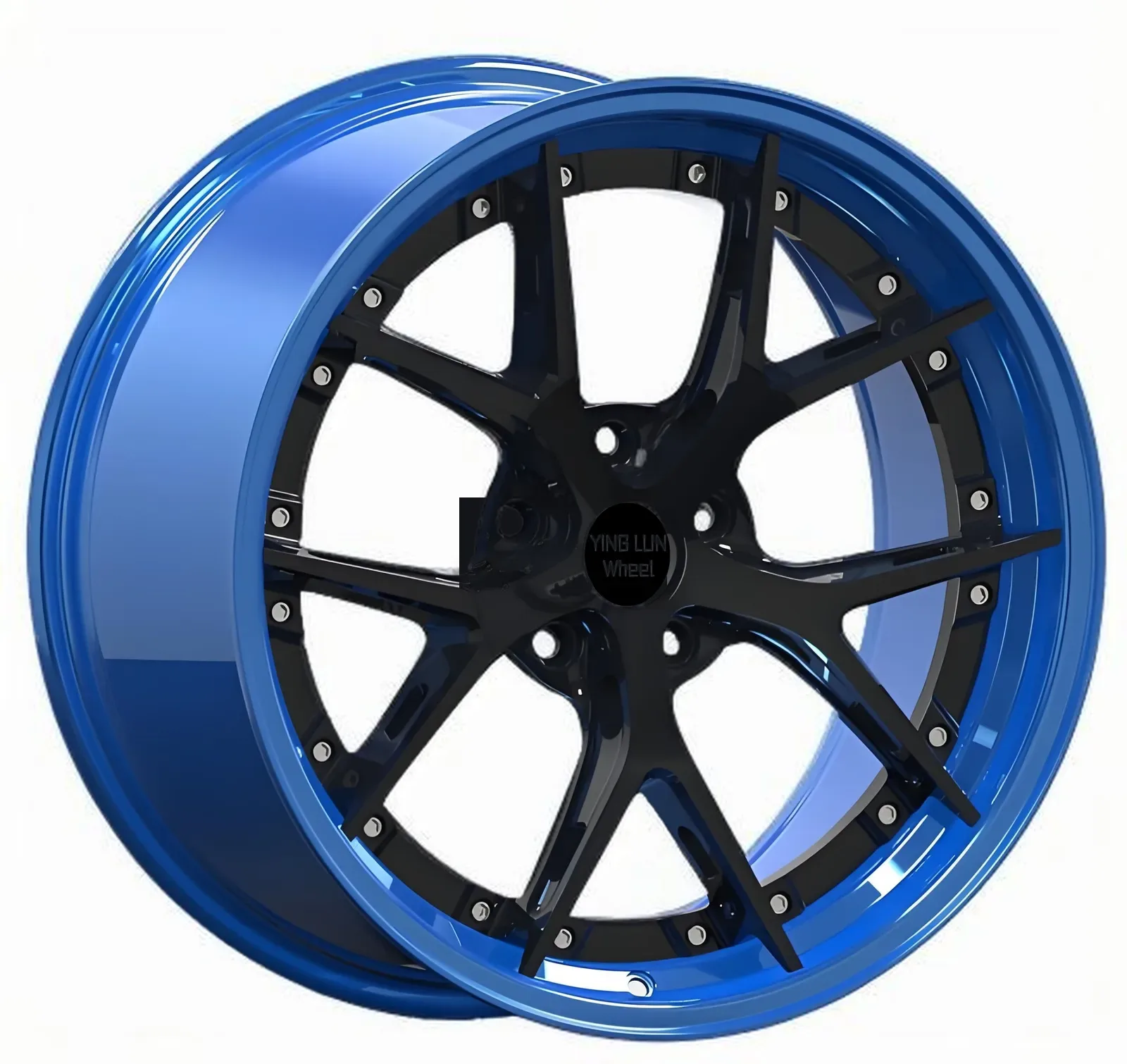 19 Inch Five-Spoke Aluminum Wheels — 19"  ·  5x114.3  ·  cast