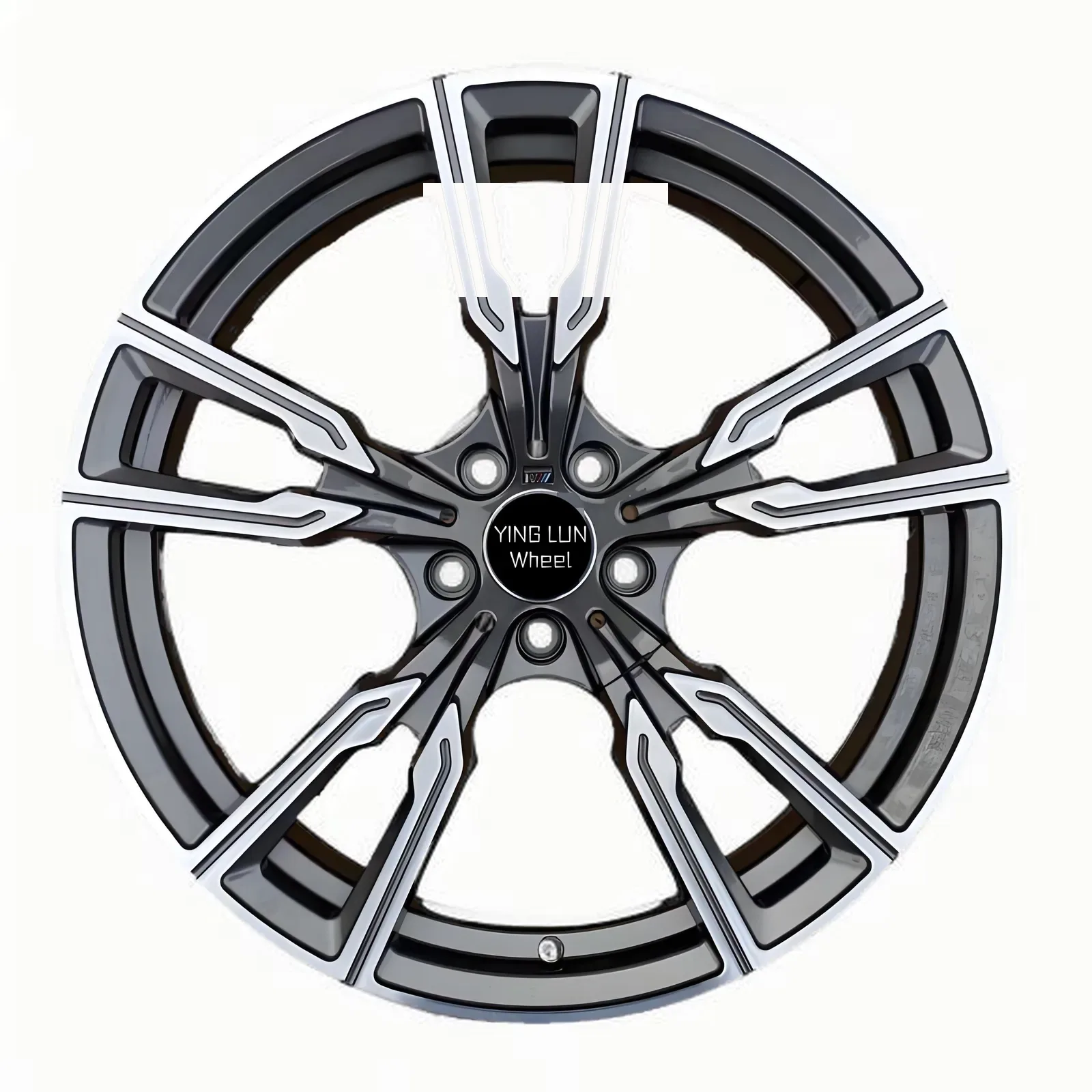 20-Inch Five Spoke Aluminum Alloy Wheel — 20"  ·  5x112  ·  cast