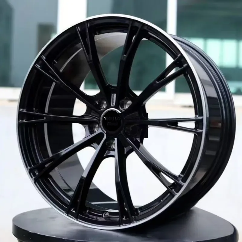 Multi-Spoke Aluminum Alloy Wheel — 16–20"  ·  100mm  ·  cast