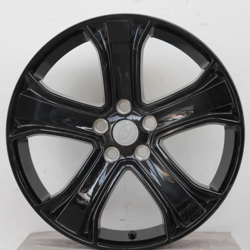 Five Spoke Black Aluminum Wheel 20 Inch — 20"  ·  5x120  ·  cast