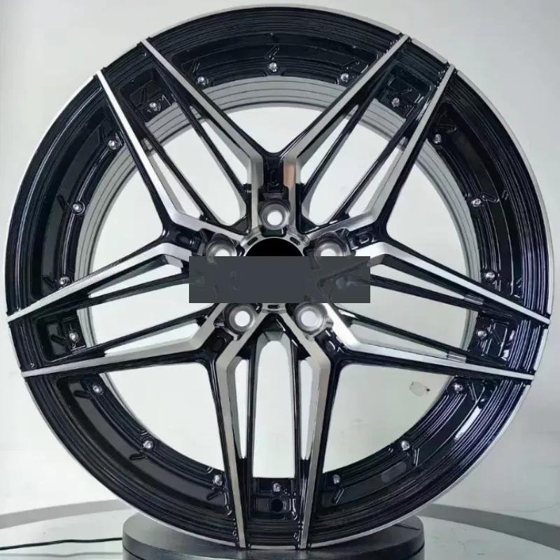 18-19 Inch Black Five-Spoke Alloy Wheel — 18–19"  ·  5x114.3  ·  cast