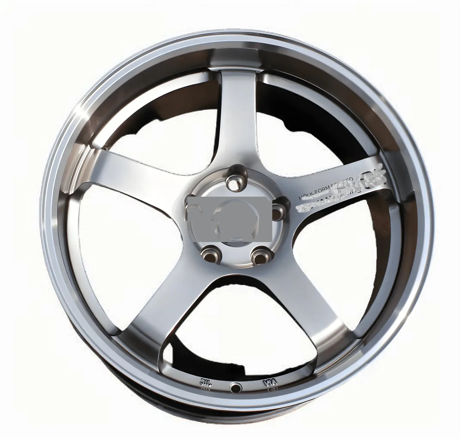 15-19 Inch Flow-Formed Five-Spoke Racing Wheel — 15–19"  ·  120mm  ·  flow formed