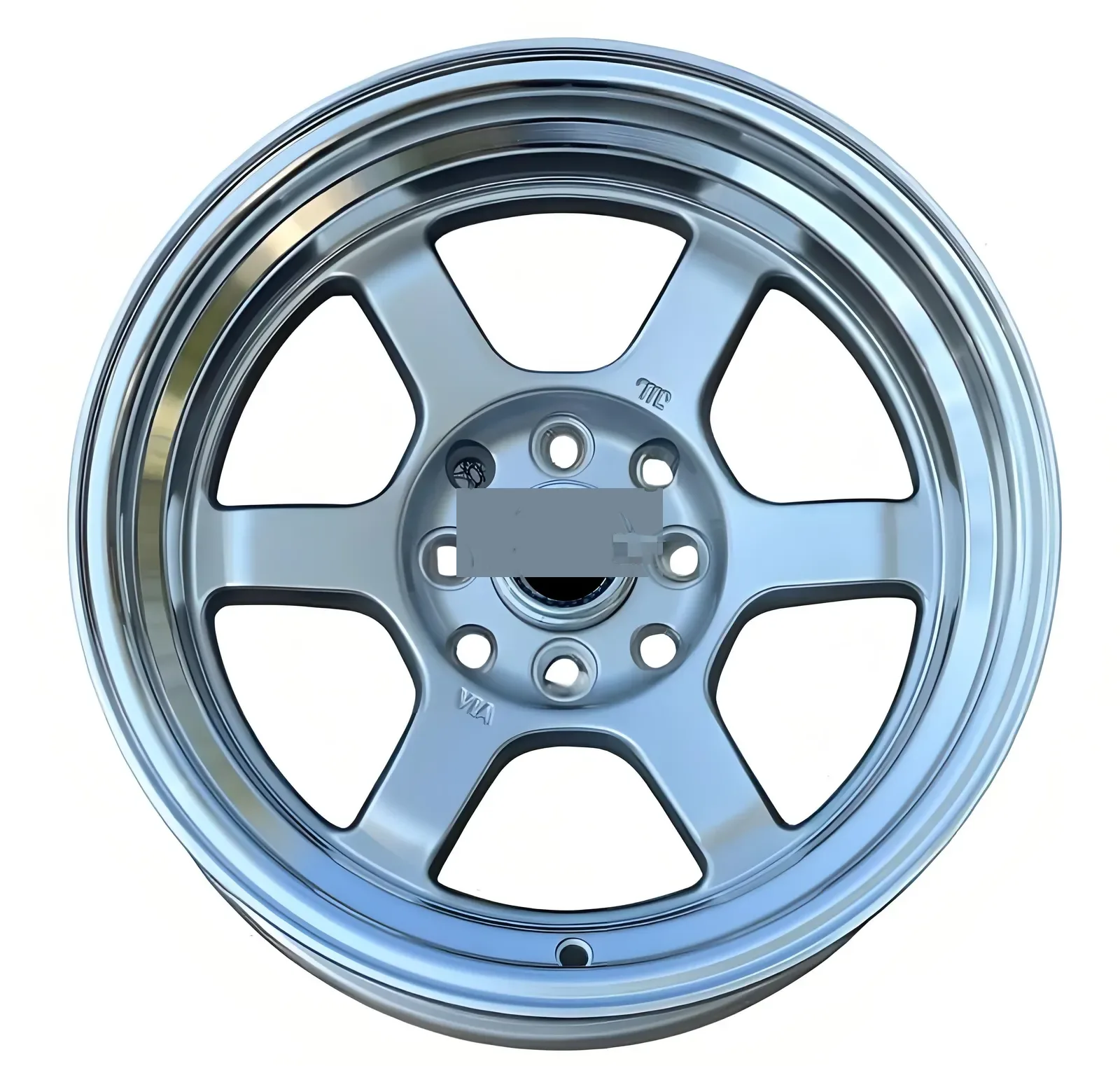 15 inch Deep Dish Aluminum Wheel — 15"  ·  4x100  ·  cast