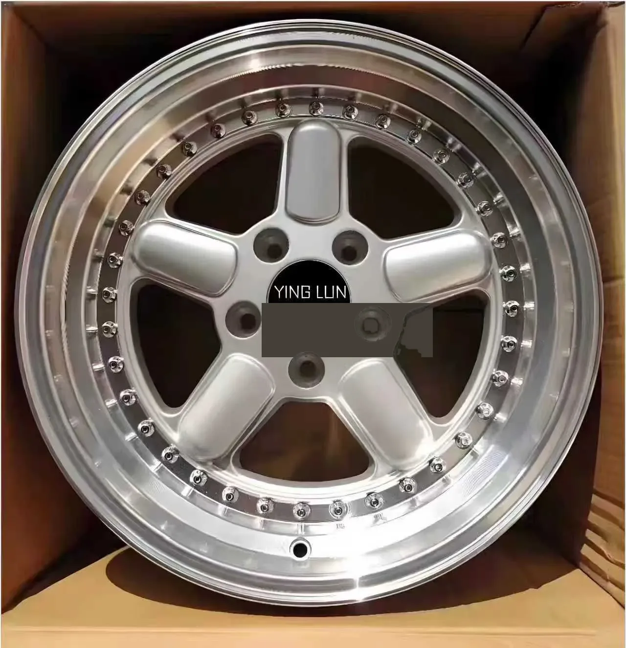 Deep Dish 17 inch Wheel 5x120 Silver Aluminum — 17"  ·  5x120  ·  cast