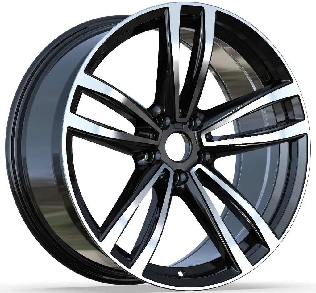 19 Inch Five Spoke Aluminum Wheels 5x112 — 19"  ·  5x112  ·  cast