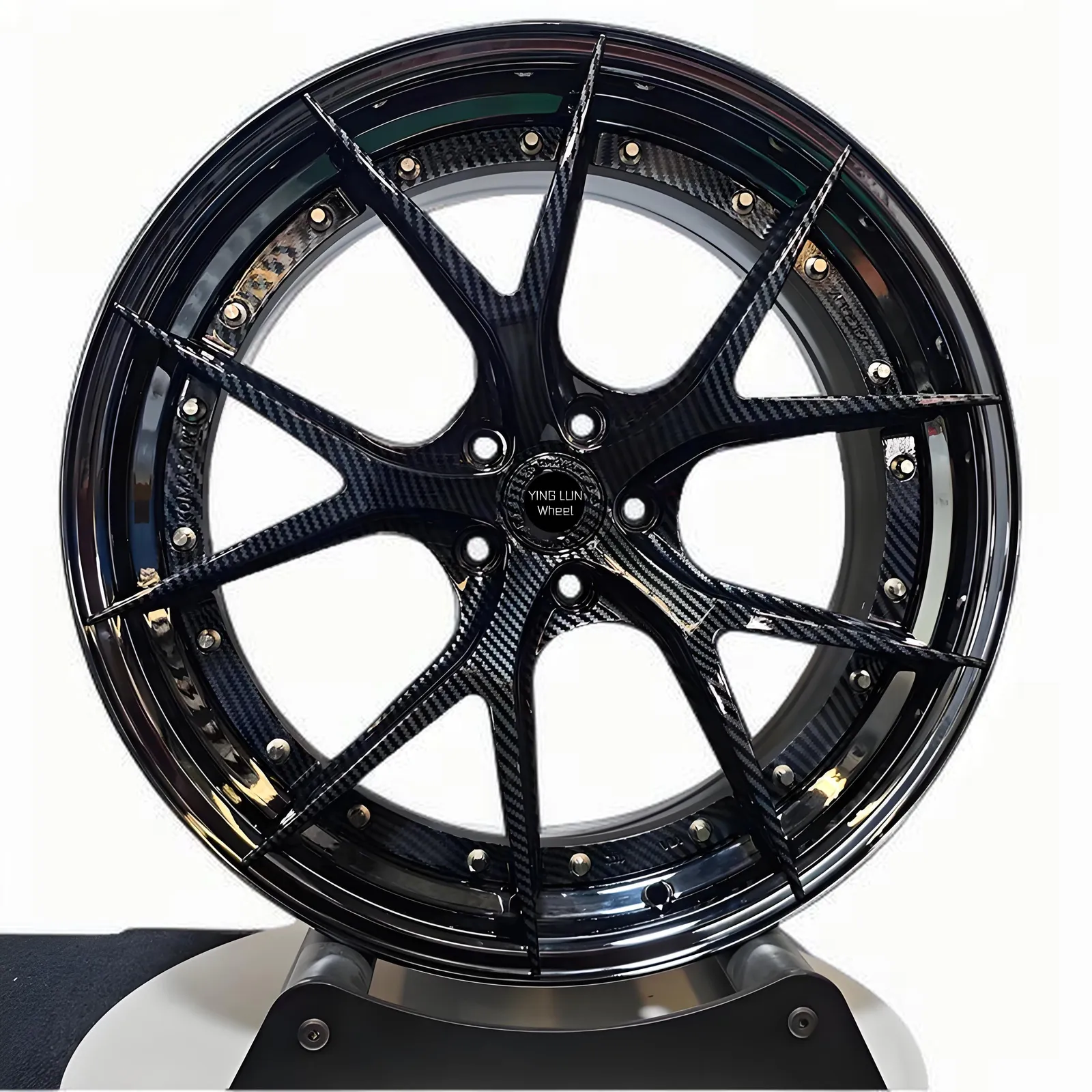 Carbon Fiber Two-Piece Wheel 5x112/120 — 19–22"  ·  5x112  ·  two piece