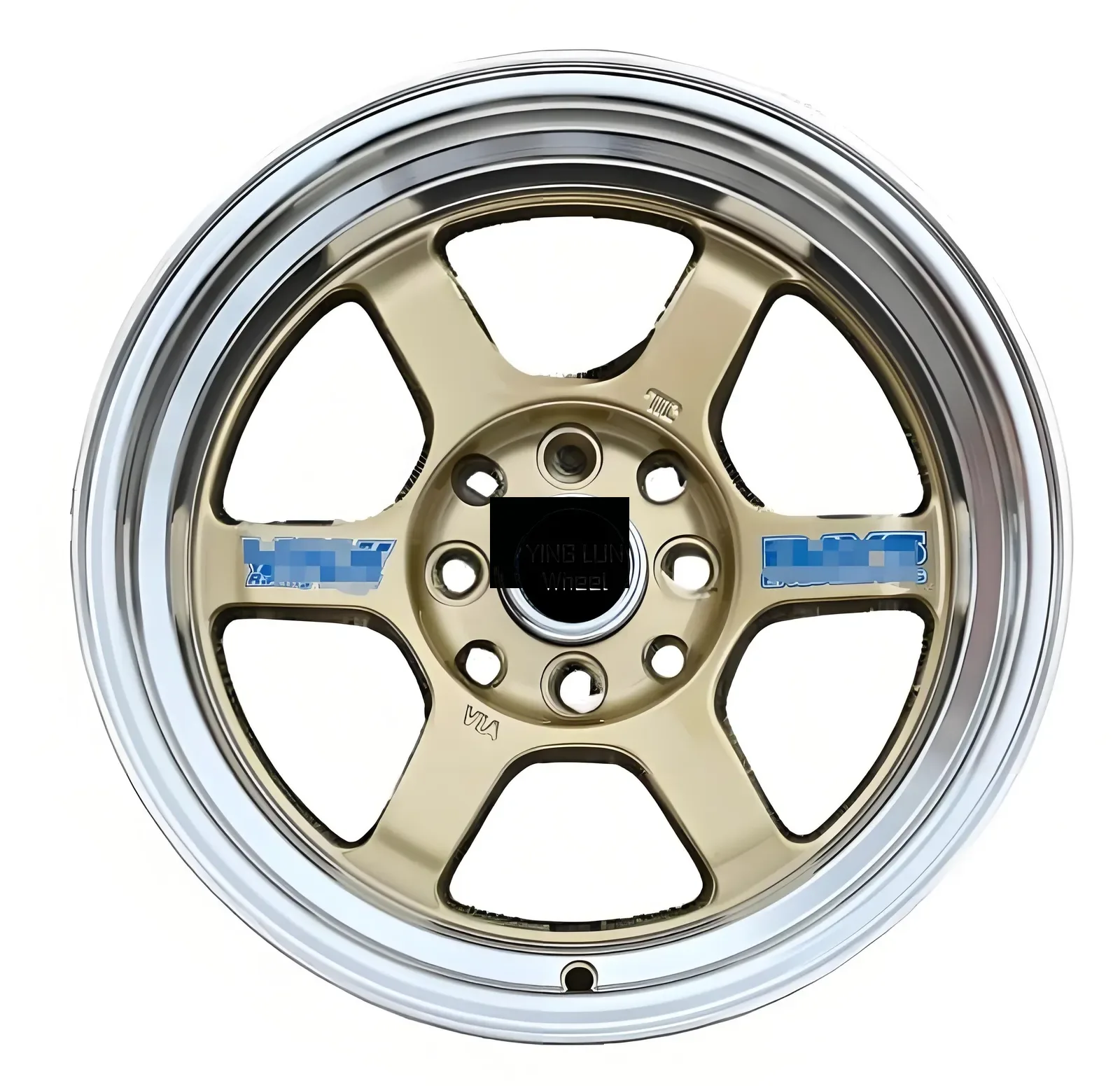 15 inch Deep Dish Aluminum Wheel — 15"  ·  4x100  ·  cast