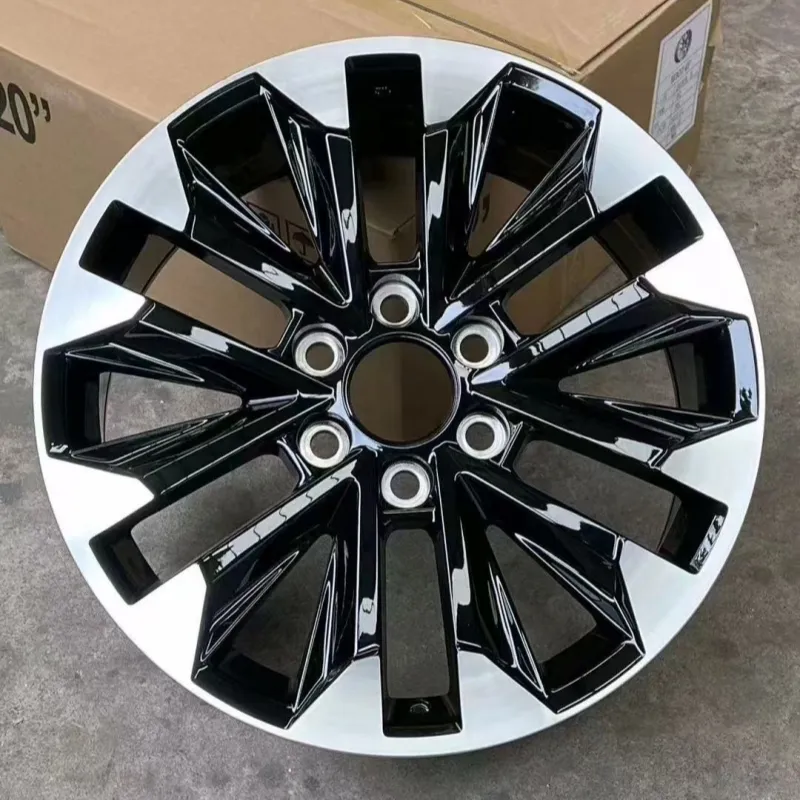 Multi Spoke Aluminum Alloy Wheel — 16–20"  ·  100mm  ·  cast