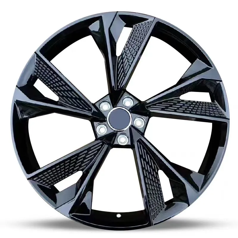 Black Five Spoke Wheels 17-20 Inch — 17–20"  ·  5x112  ·  cast