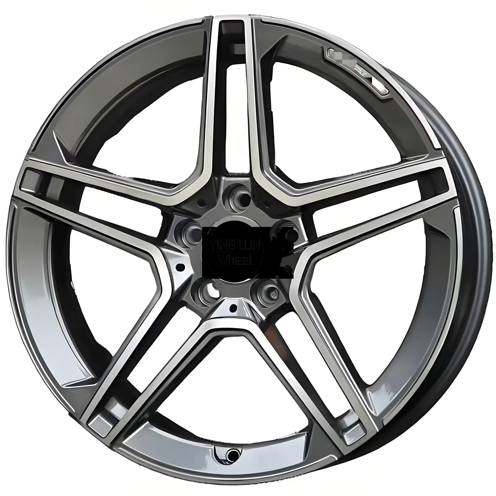 5 Spoke Aluminum Wheel 5x112 20-22 Inch — 20–22"  ·  5x112  ·  cast