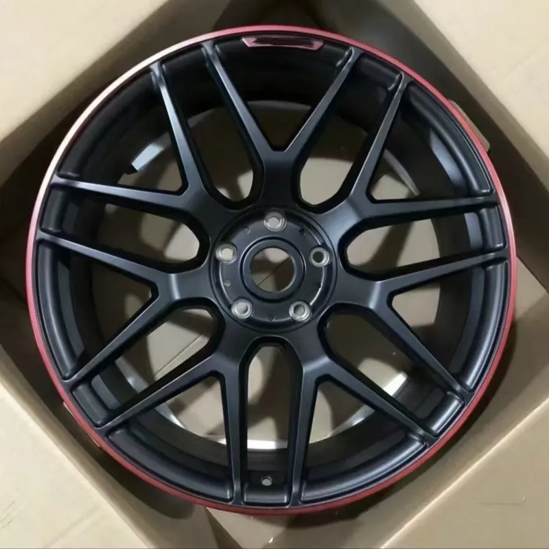 Multi-Spoke Aluminum Alloy Wheel — 18–22"  ·  112mm  ·  cast