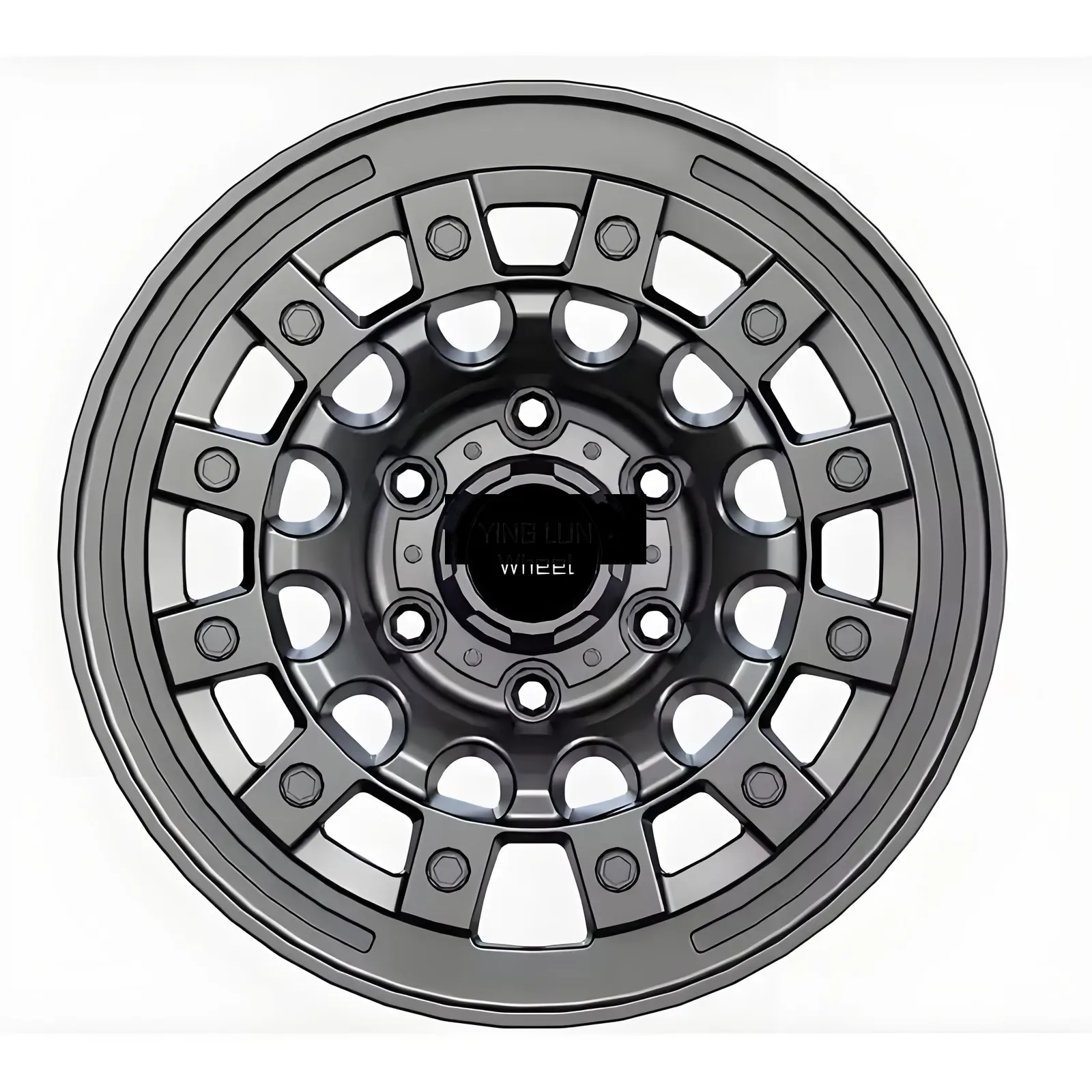17-Inch 6-Hole Cast Aluminum Wheel — 17"  ·  6x112  ·  cast